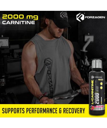 Forzagen L-Carnitine 2000 Liquid with Vitamin B6 - Acetyl L-Carnitine & L-Tartrate - 30 Servings (Very Berry) - Buy Online on GoSupps.com