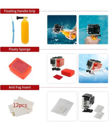 Action Camera Accessories Kit for GoPro & More - Mountdog Accessory Bundle Set - Buy Online on GoSupps.com