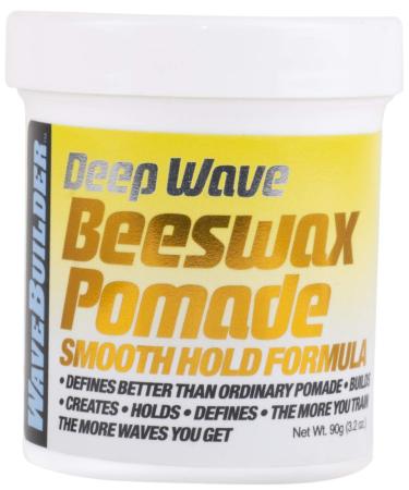Wavebuilder Deep Wave Beeswax Pomade Smooth Hold Formula