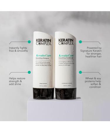 Keratin Complex Care Smoothing Conditioner 400 ml - Frizz Control & Shine - International Shipping Available - Buy Online on GoSupps.com