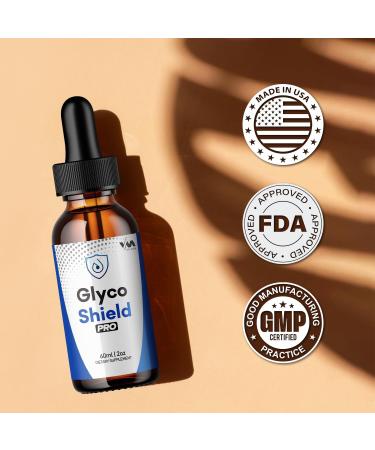 (5 Pack) Glyco Shield Pro Drops Healthy Vitamin Support Supplement - Advanced Formula GlycoShieldPro 24 Hour Liquid GlycoShield Pro Drops Energy and Extra Strength Reviews 5 Month Supply - Buy Online on GoSupps.com