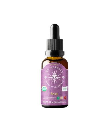Sun God Medicinals Ra Herbals Organic Reishi Liquid Extract - Immune System Support - 1 fl oz