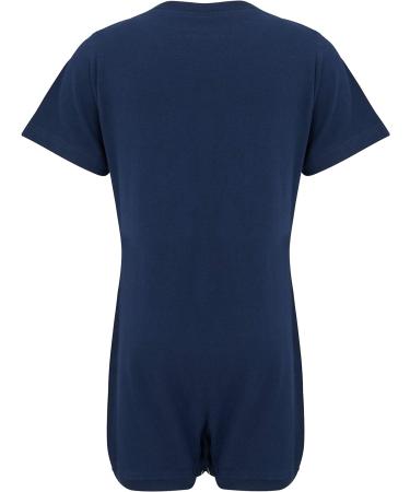 Kaycey Special Needs Short Sleeve Bodysuit 15-16 Years Navy - Buy Online on GoSupps.com
