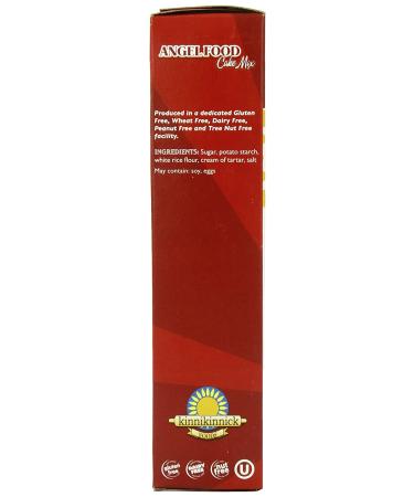 Kinnikinnick Gluten Free Angel Food Cake Mix 15.9 oz - Pack of 3 | Delicious & Light Option - Buy Online on GoSupps.com