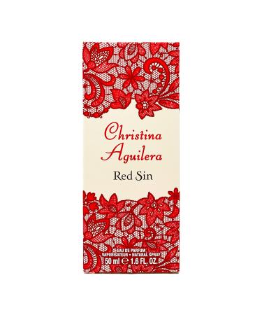 Christina Aguilera Red Sin Eau De Parfum Spray 1.6 Oz