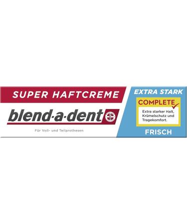 Buy Blend-a-Dent Complete Adhesive Cream Fresh - Pack of 12 (12 x 47g) | International Shipping Available - Buy Online on GoSupps.com