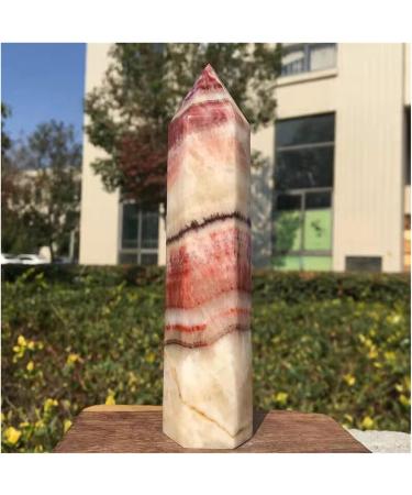 Natural Pork Stone Column Quartz Crystal Tower Point Madafascar 1pc (Size : 800-900g) - Buy Online on GoSupps.com