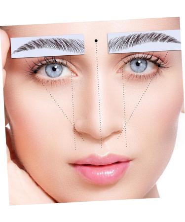 FOMIYES 12 Pcs Eyebrow Stickers 4d Eyebrow Tattoos Brown Eyebrows Stick on Eyebrow Tool 6d Makeup Tools Hair - Buy Online on GoSupps.com