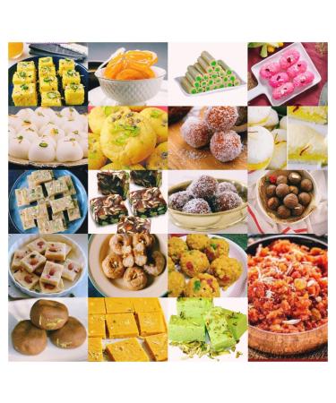 vapewaves 250g Mix Delicious Indian Traditional Sweets Best Gift For All Occasions Raksha Bandhan Marriage Diwali Holi Ganesh Chaturthi Festival Treat Family & Friends (Malai Sandwich) Pack of 1