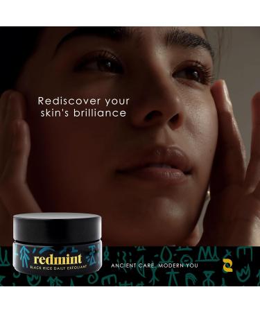 Redmint Black Rice Exfoliant - Gentle & Hydrating Face Scrub | Ancient TCM Wisdom for Smoother Illuminated Skin | 50 ml International Shipping - Buy Online on GoSupps.com
