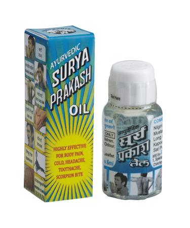 SURYA PRAKASH OIL Ayurvedic Oil_Pain Management - 6 ml ( Pack of 12 )