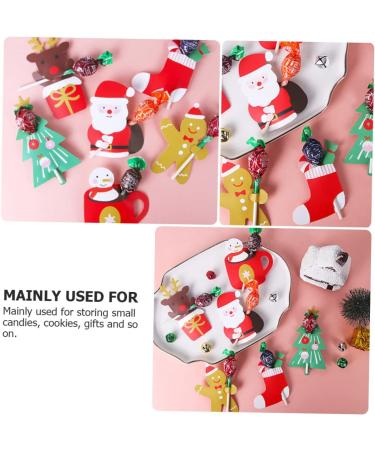 Alipis 156 Pcs Candy Wrapper Cards Holiday Lollipop Sticks Candy Gift Package Reindeer Lollipop Holder Christmas Lollipop Cards Lollipop Paper Cards Cute Holiday Items 300g Coated Paper As Shownx2pcs 25.4X19.4CMx2pcs - Buy Online on GoSupps.com