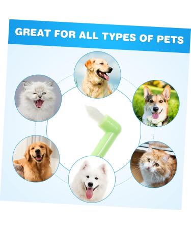 BELLIFFY 1pc Fine Fiber Plastic Cat Toothpaste Kitten Toothbrush Pet Supplies Pet Toothbrush - Buy Online on GoSupps.com