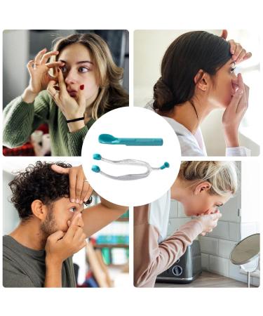 Contact Lens Removal Tool | Portable Silicone Shovel for Easy Insertion & Removal | Zagaro Blauer Carrier | Ideal for Travel & Home Use - Buy Online on GoSupps.com