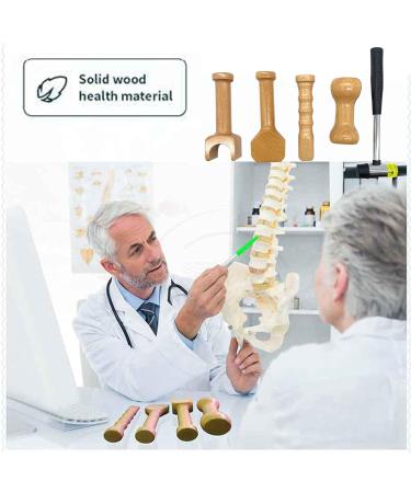 7PC Hammer Massage Tok Seet - Acupuncture Point Therapy Massager for Shoulder Neck and Spine Tension Relief - Buy Online on GoSupps.com