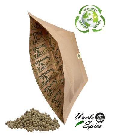 Uncle Spice White Kampot Pepper 60g | Premium Quality Whole Sun-Dried Pepper Berries | Hand-Picked White Peppercorns for Sauces - Buy Online on GoSupps.com