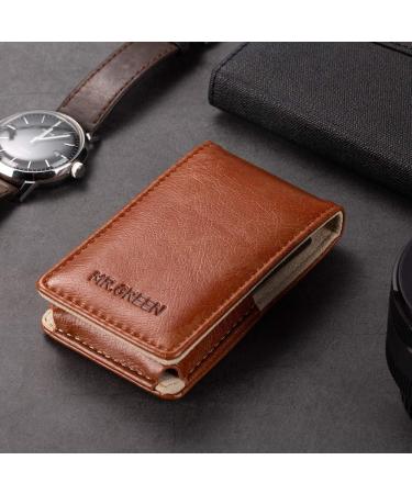 Premium 4PC Manicure Set for Men - Stainless Steel Nail Clippers & Leather Case - Perfect Gift - Buy Online on GoSupps.com