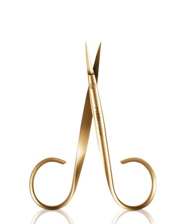 Rubis Colibri cuticle scissors gold - high-quality cuticle scissors - gold-plated