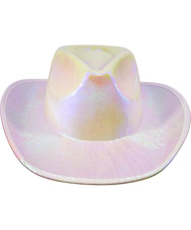 Arsimus Space Cowboy Holographic Rave Hat - Opal White | Shop Now - Buy Online on GoSupps.com