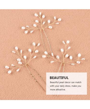 Elegant Pearl Flower Bridal Hair Clip - Metal Wedding Hair Jewelry for Women - Buy Online on GoSupps.com