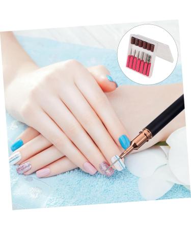 Angoily 2 Sets Nail Polisher Earphone Stainless Steel. Silicone. Quartz. Ceramics Manicure - Buy Online on GoSupps.com