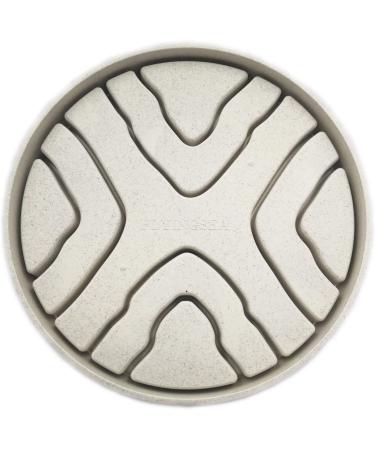 8 Inch Slow Feeder Bowl for Dogs and Cats - Anti-Gulping Healthy Eating Design - Ideal for Small to Medium Pets - Primary Color - Buy Online on GoSupps.com