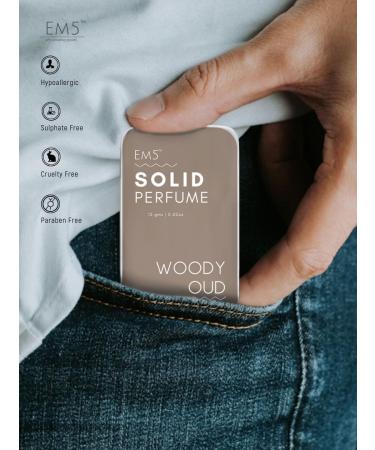 E M.5 Alp. ha Set of 4 | Alcohol Free Solid Perfumes for Men | Travel & Pocket Friendly Perfume Wax | Non-Greasy Cologne | Strong & Lasting Fragrance | Gift Pack for Him | 12 gm Each - Buy Online on GoSupps.com