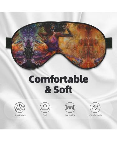 Dance with Music Soft Sleep Eye Mask Female Breathable Eye Patch Perfect for Travel and Relaxation - Buy Online on GoSupps.com