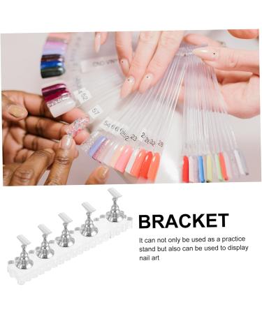 ABOOFAN 1 Set Nail Stands for Press on Nail Stand for Painting Nails Nail Stand for Press on Nail Practice Stand Nail Painting Stand Fake Nail Holder Exercise Rack Symphony Magnet 10.4x3cm As Shown - Buy Online on GoSupps.com
