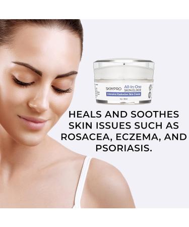 SkinPro All-in-One Skin Elixir - Deep Hydrating Face Cream for Dry Skin - 30ml - Buy Online on GoSupps.com