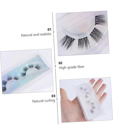 minkissy 1 Pair Segmented Lashes Dress Costume Eyelashes Grafting Eyelashes False Eyelashes Extension Fake Long Eyelash Segmented False Eyelashes Natural 5d High-grade Fiber Cross Extend - Buy Online on GoSupps.com