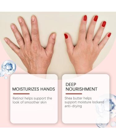 WRANBAO Retinol Antiaging hand cream firming antiaging hand lotion with collagen antiwrinkle cream for hands deeply hydrates and greasy nongreasy suitable for dry skin 5 pieces 5 pieces - Buy Online on GoSupps.com