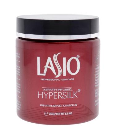 Lasio Keratin and Cocamide Oil-Infused Hypersilk Revitalizing Mask for Dry Damaged Hair  8.8 oz