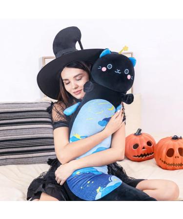 Mewaii 44in Long Cat Plush Pillow Stuffed Animal - Cute Soft Toy for Kids (Black) - Buy Online on GoSupps.com