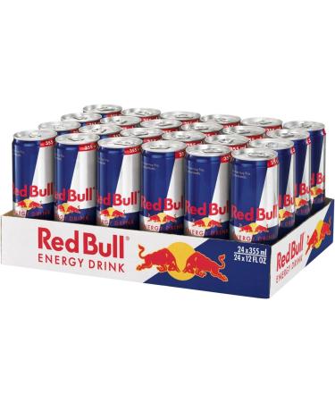  Red Bull Red Bull Energy Drink Regular 24 x 355 ml - Buy Online on GoSupps.com