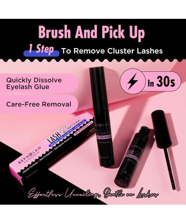 BEPHOLAN Eyelash Extension Remover - DIY Lash Glue Remover for Cluster Lashes | Fast & Effective Solution - Buy Online on GoSupps.com