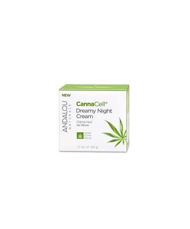 Andalou Naturals CannaCell Dreamy Night Cream - 1.7 oz | 6 Count - Hydrating & Anti-Aging Skincare - Buy Online on GoSupps.com