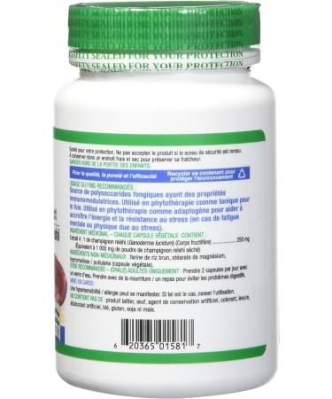 Organika Mushroom Extract - Reishi 180 Vcaps & L-Theanine Bonus Size 110 vcaps-Relaxation Promotion Stress Support Pure Natural Source Mushroom Extract + L-Theanine Bonus - Buy Online on GoSupps.com