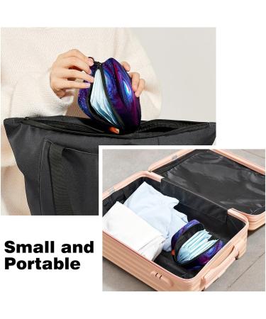 Galaxy Vortex Planet Sanitary Napkin Storage Bag | Large Capacity Menstrual Cup Pouch | Travel Makeup Organizer - Color 10 - Buy Online on GoSupps.com