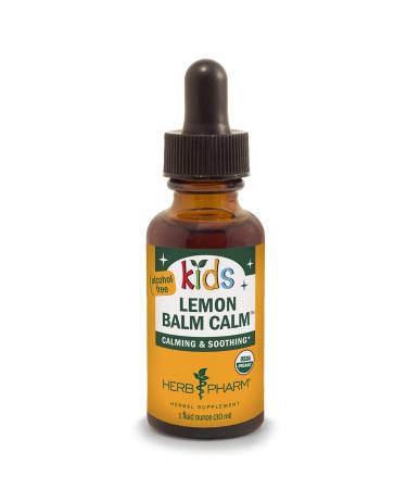 Herb Pharm Kids Organic Lemon Balm Calm Alcohol Free 1 fl oz (30 ml)