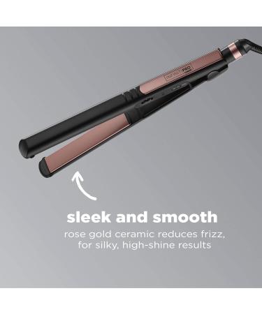 CONAIR INFINITIPRO 1875 Watt AC Motor Pro Hair Dryer with Ceramic Technology Black & Infinitipro Rose Gold Ceramic Flat Iron 1-Inch Hair Dryer + Ceramic Flat Iron 1-Inch - Buy Online on GoSupps.com