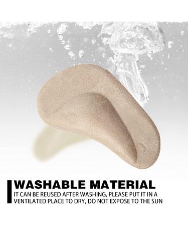RHYOCIYE 3 Pairs Silicone Arch Support Pads Reusable Adhesive Insole Pads Suitable for Flat Feet and Plantar Fasciitis Arch Pain Relief (Clear+Beige+Black) - Buy Online on GoSupps.com