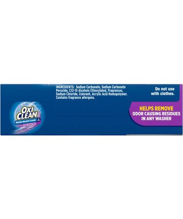 OxiClean Washing Machine Cleaner with Odor Blasters - 4 Count (Pack of 1) - Buy Online on GoSupps.com