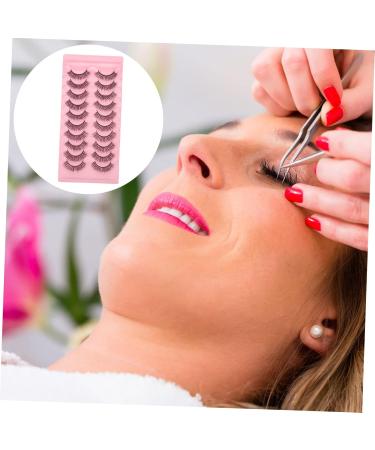 FRCOLOR 10 Pairs Fake eyelashes fluffy eyelash natural false lashes for women Russia natural Miss slim Imitation Accessories make up girl full false lashes false eyelash - Buy Online on GoSupps.com