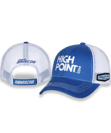 Checkered Flag Sports Chase Briscoe NASCAR Highpoint Sponsor Blue Twill White Mesh Back Hat Blue/White One Size