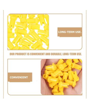 Beavorty 100pcs Anti-Blocking Needle Eyelash Glue Bottles | Perfect for Eyelash Extensions | Premium Quality PP Two-Color Design - Buy Online on GoSupps.com