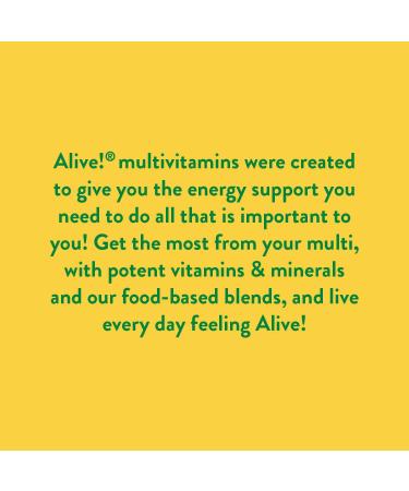 Nature's Way Alive! Kids Chewable Multivitamin - Gluten Free, 120 Tablets | Best Kids Vitamins - Buy Online on GoSupps.com