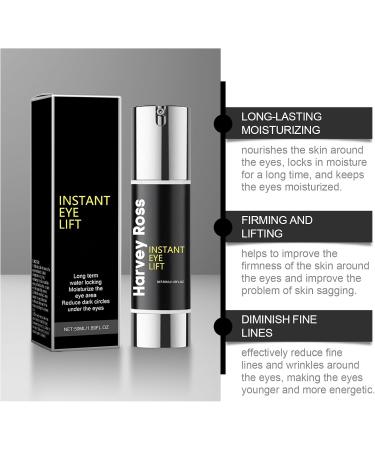 Harvey Ross - Instant Lift+ Harvey Ross Instant Lift Plus Dark Circles Harvey Ross Instant Lift Plus Eye Bag Instant Eye Lift. Instantly Removes Bags Dark Circles Firming Delicate skin -50ml (2) - Buy Online on GoSupps.com