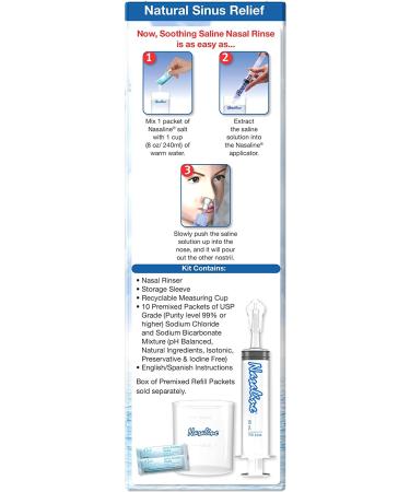 Squip Nasal Rinsing System Kit - Effective Relief for Sinus Congestion - Buy Online on GoSupps.com