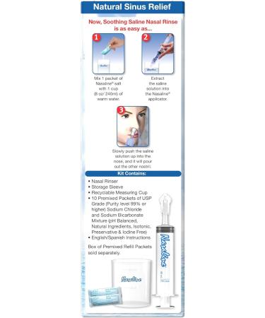 Squip Nasaline Junior 3.1 fl oz Nasal Rinsing System - Pack of 1 - Buy Online on GoSupps.com